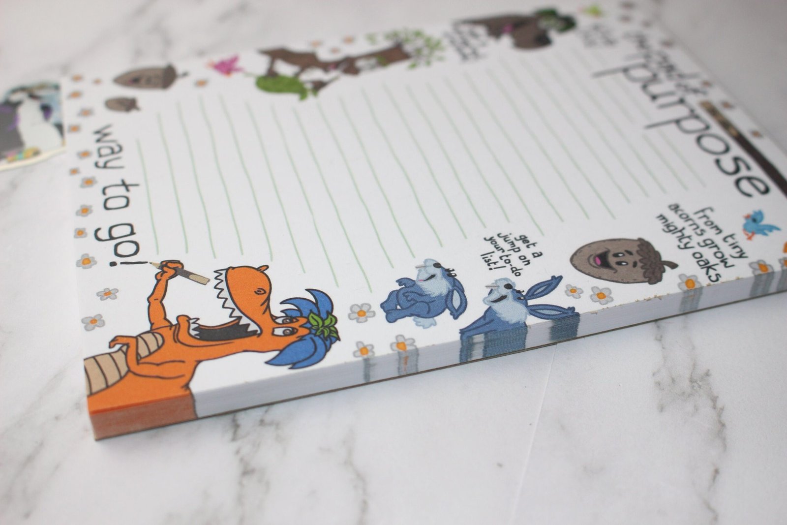 Autumn Stick Family Mini List Pad: A6 Tear-Off Notepad - Image 7