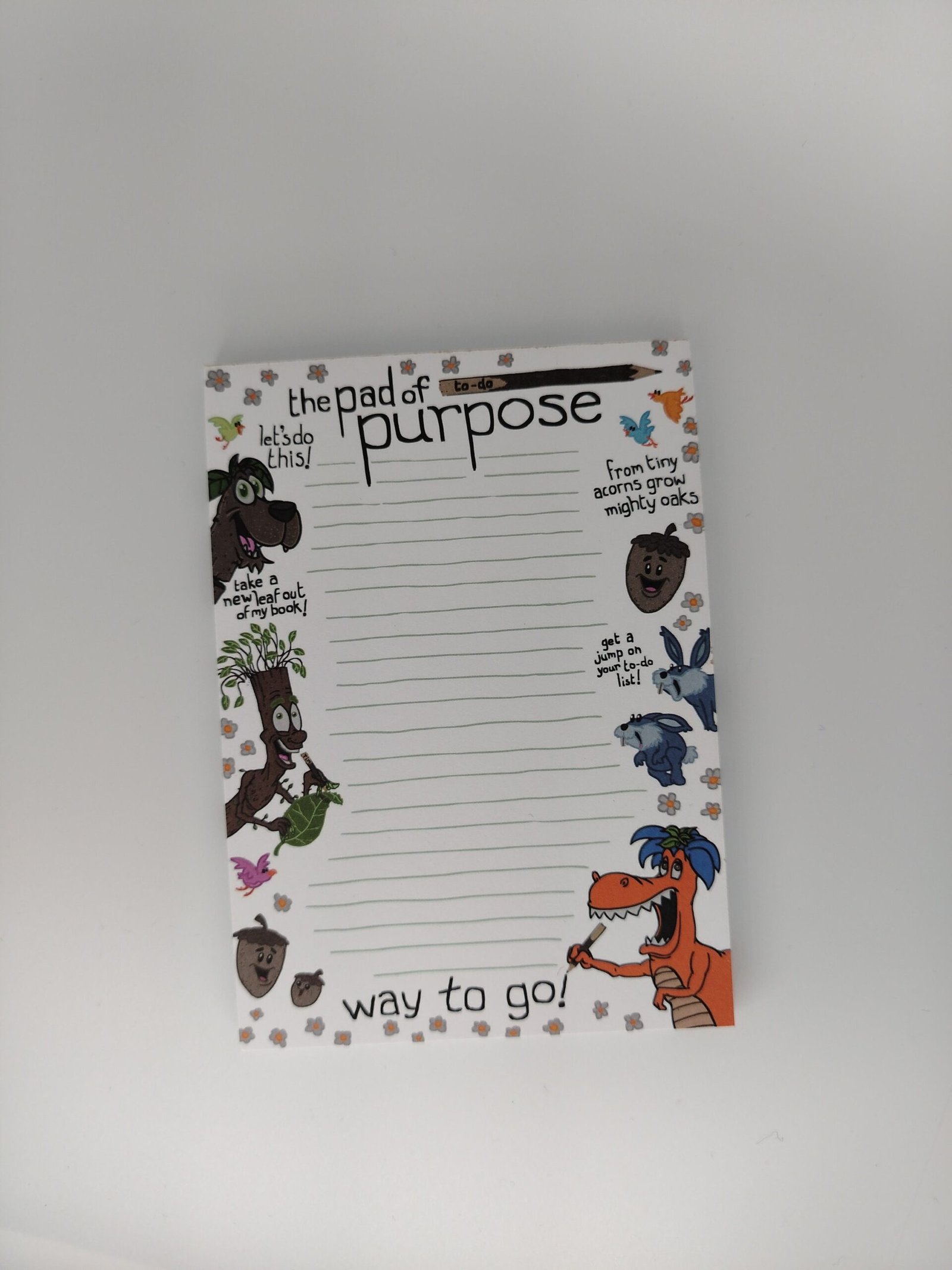 Autumn Stick Family Mini List Pad: A6 Tear-Off Notepad - Image 9