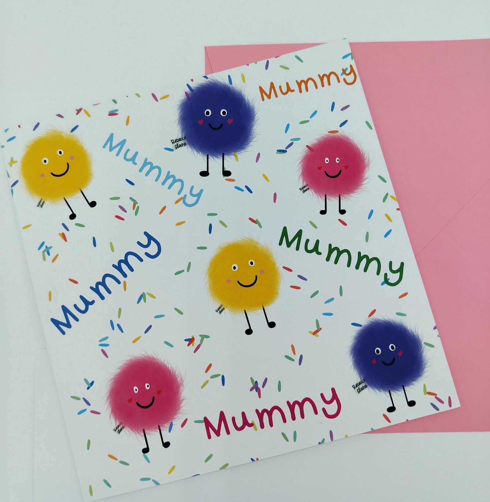 Funny Monster Mummy Card: Mother's Day or Mummy-to-Be - Image 2