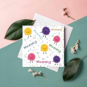 Funny Monster Mummy Card: Mother's Day or Mummy-to-Be