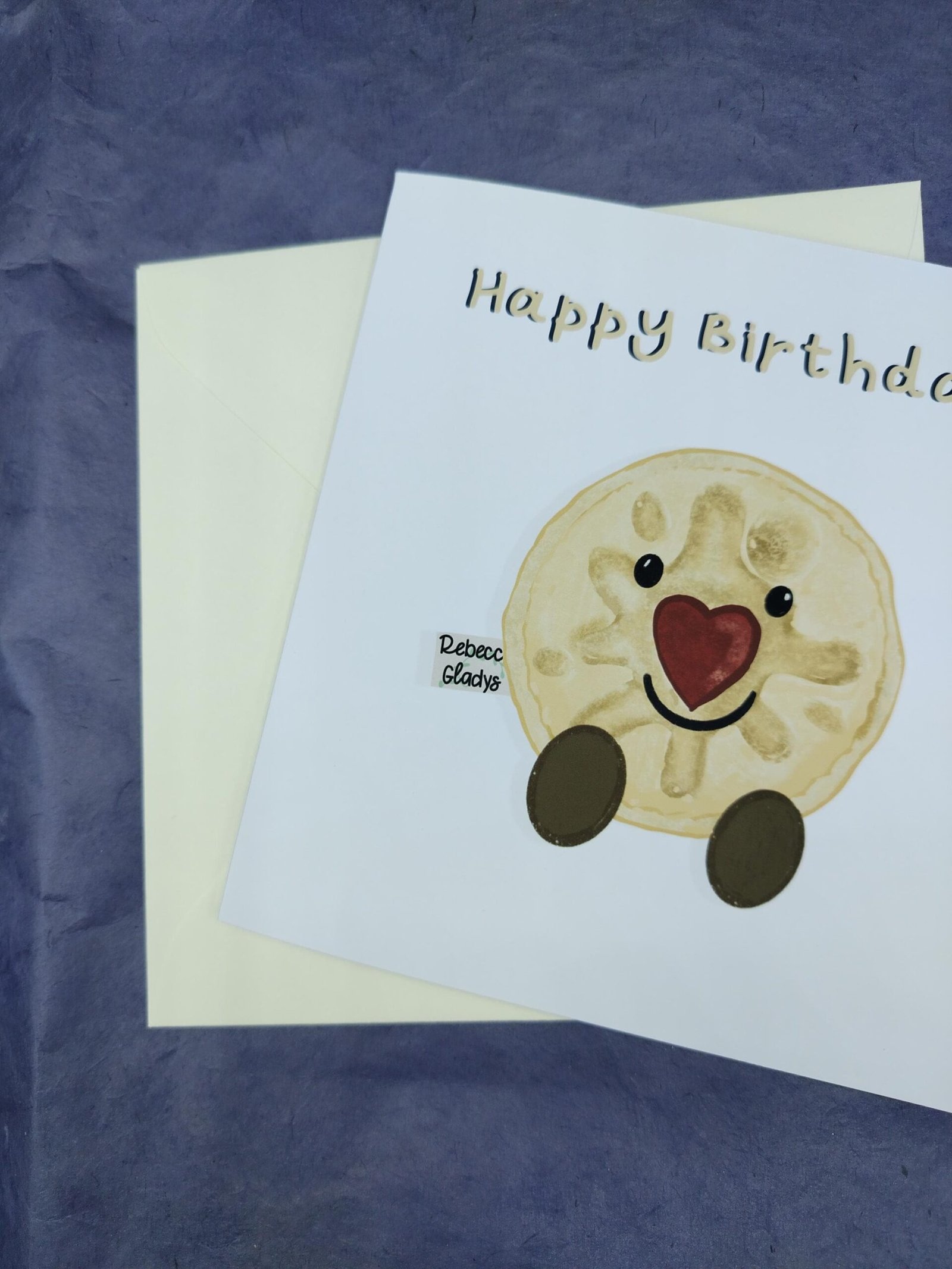 Fun Jammy Biscuit Character Birthday Card | Retro Treat - Image 8