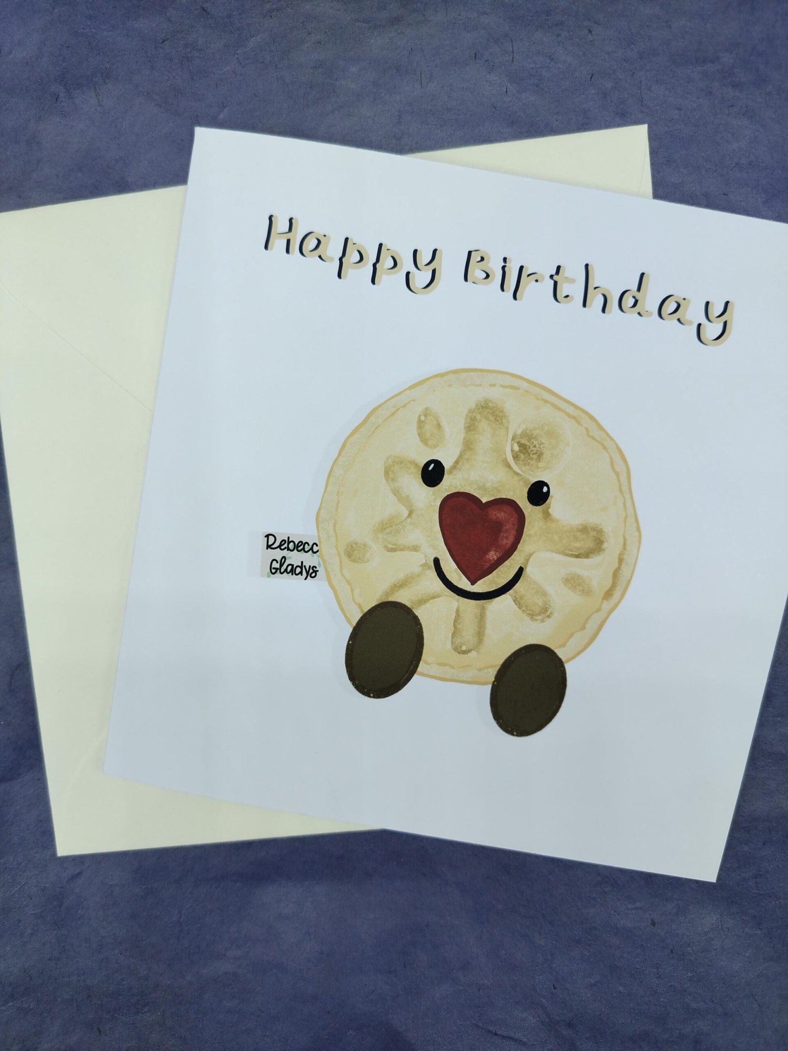 Fun Jammy Biscuit Character Birthday Card | Retro Treat - Image 9