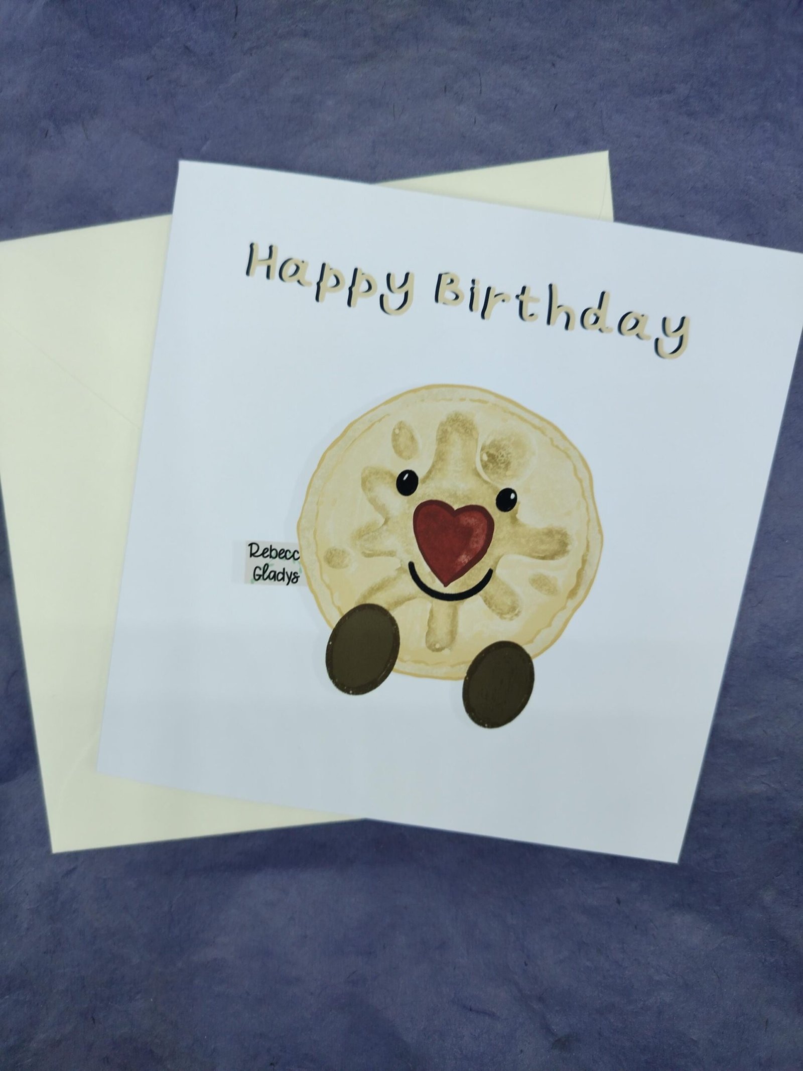 Fun Jammy Biscuit Character Birthday Card | Retro Treat - Image 10