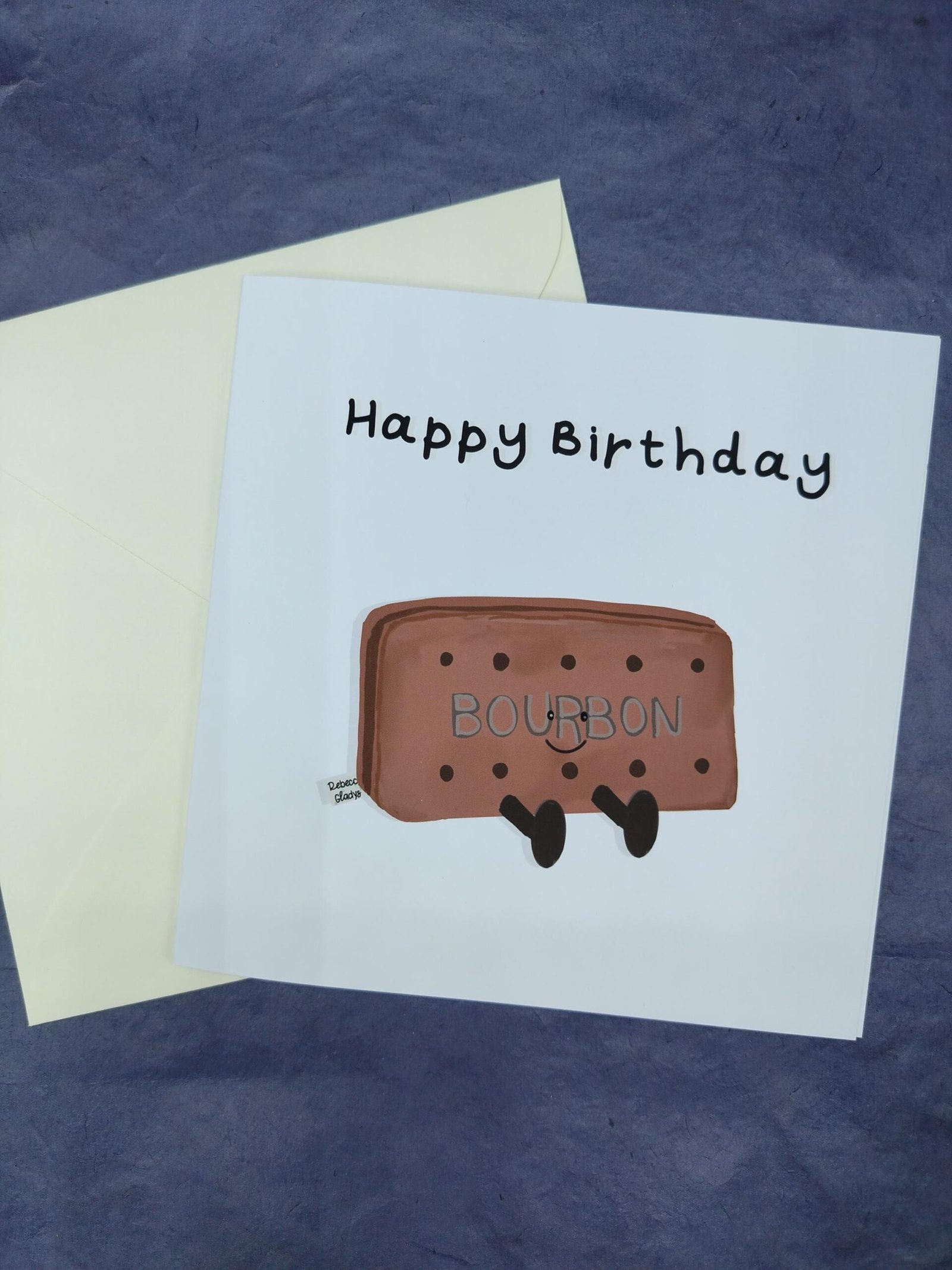 Funny Bourbon Biscuit Birthday Card | Quirky Greeting - Image 9