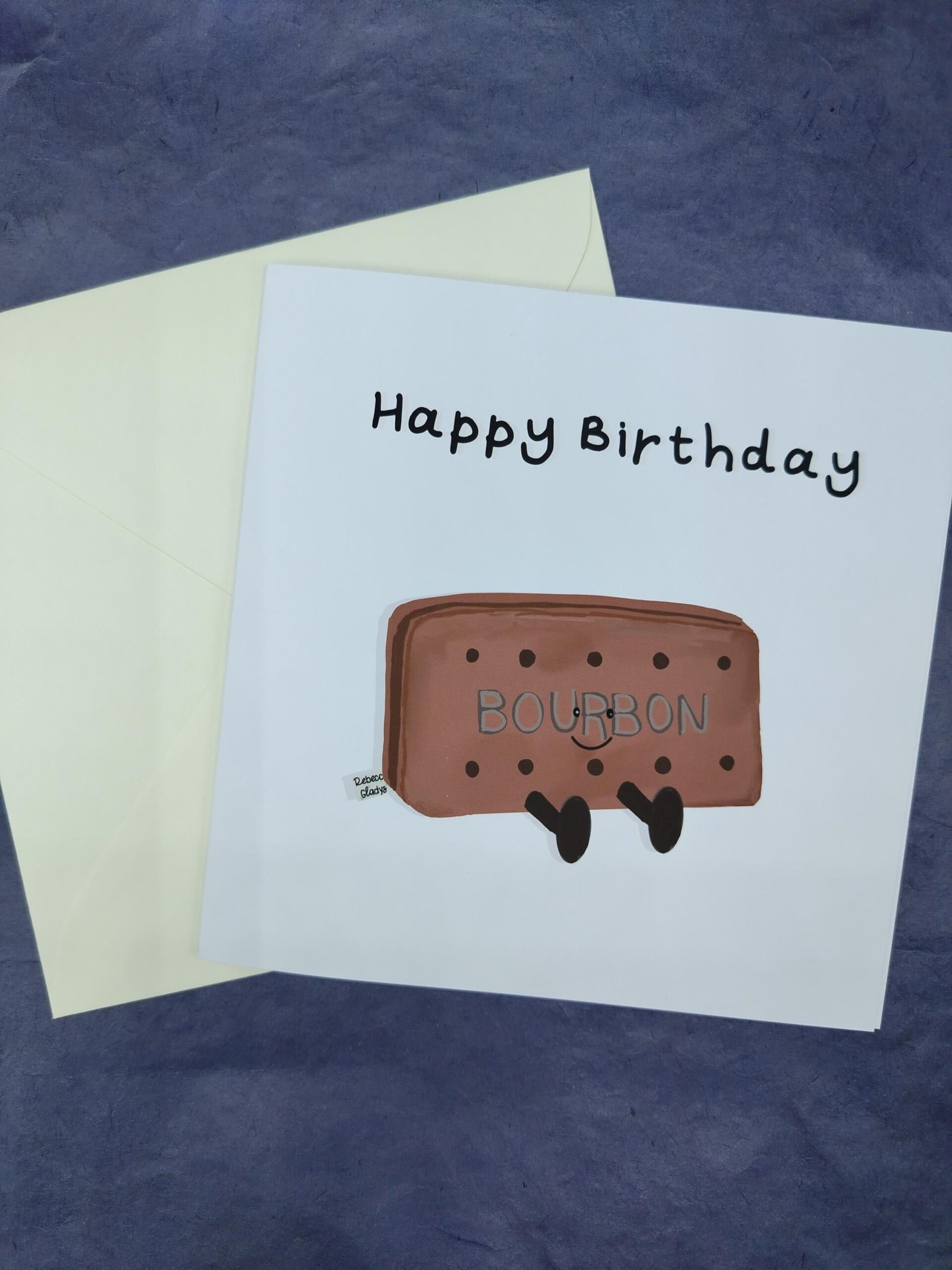 Funny Bourbon Biscuit Birthday Card | Quirky Greeting - Image 6