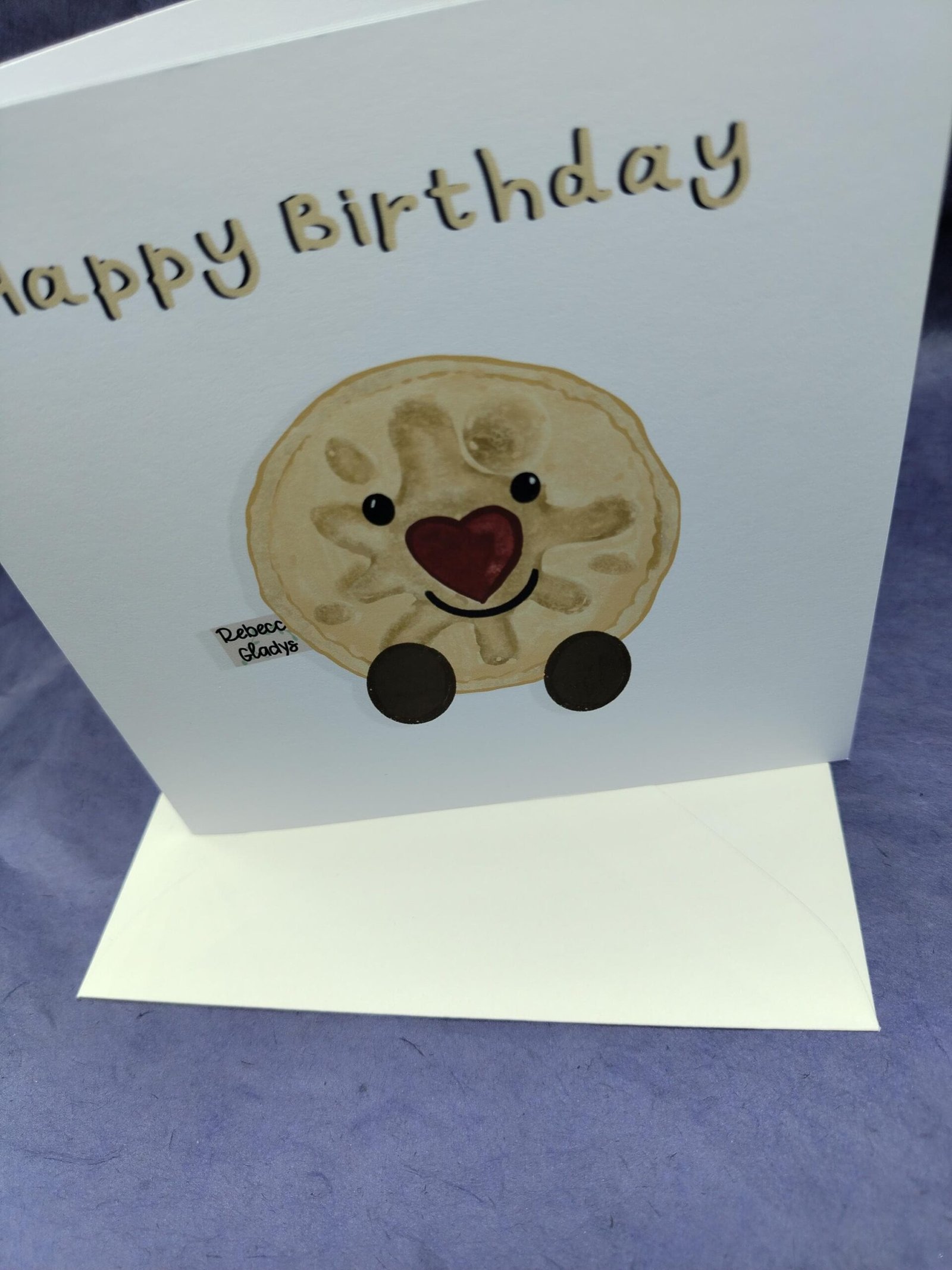Fun Jammy Biscuit Character Birthday Card | Retro Treat - Image 6