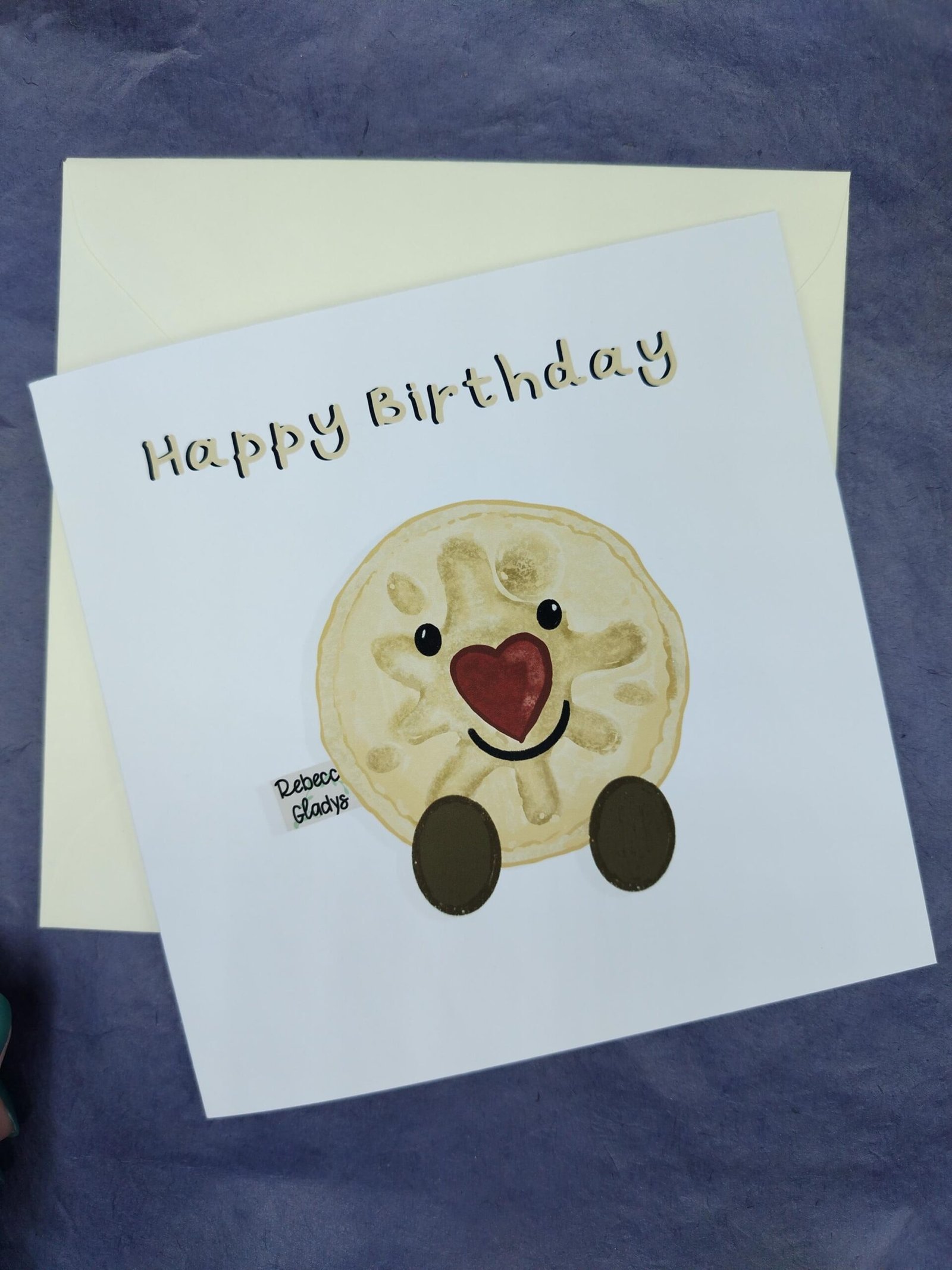 Fun Jammy Biscuit Character Birthday Card | Retro Treat - Image 5