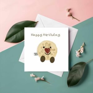 Jammie Dodger Biscuit Birthday Card