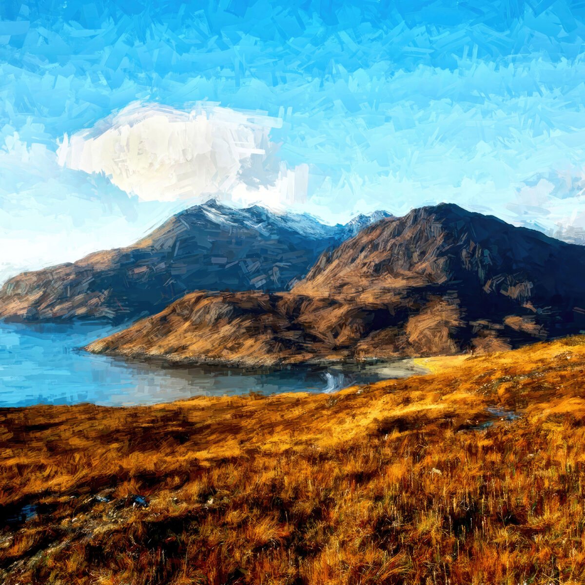 Camustianvaig Horizon Landscape