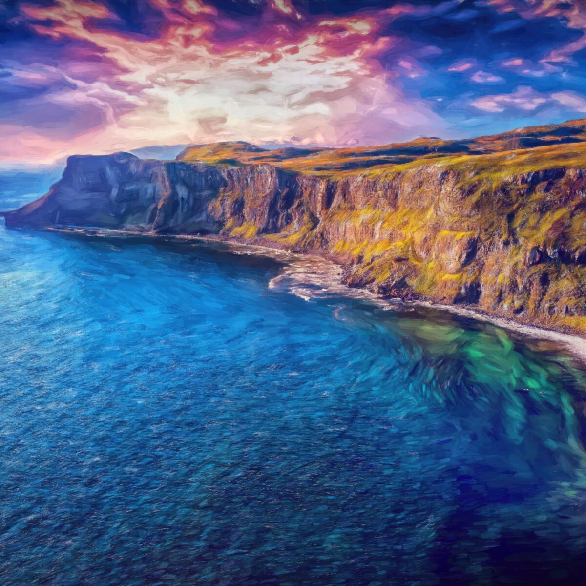 Cliffs of Talisker
