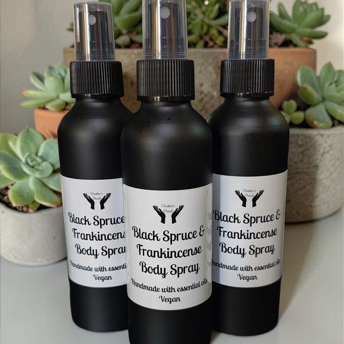Essential oil body spray