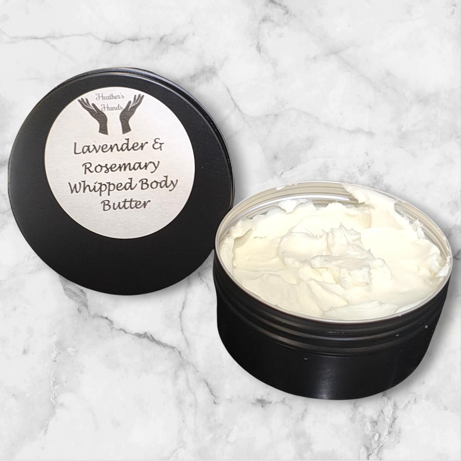 Handmade Lavender and Rosemary Whipped Body Butter