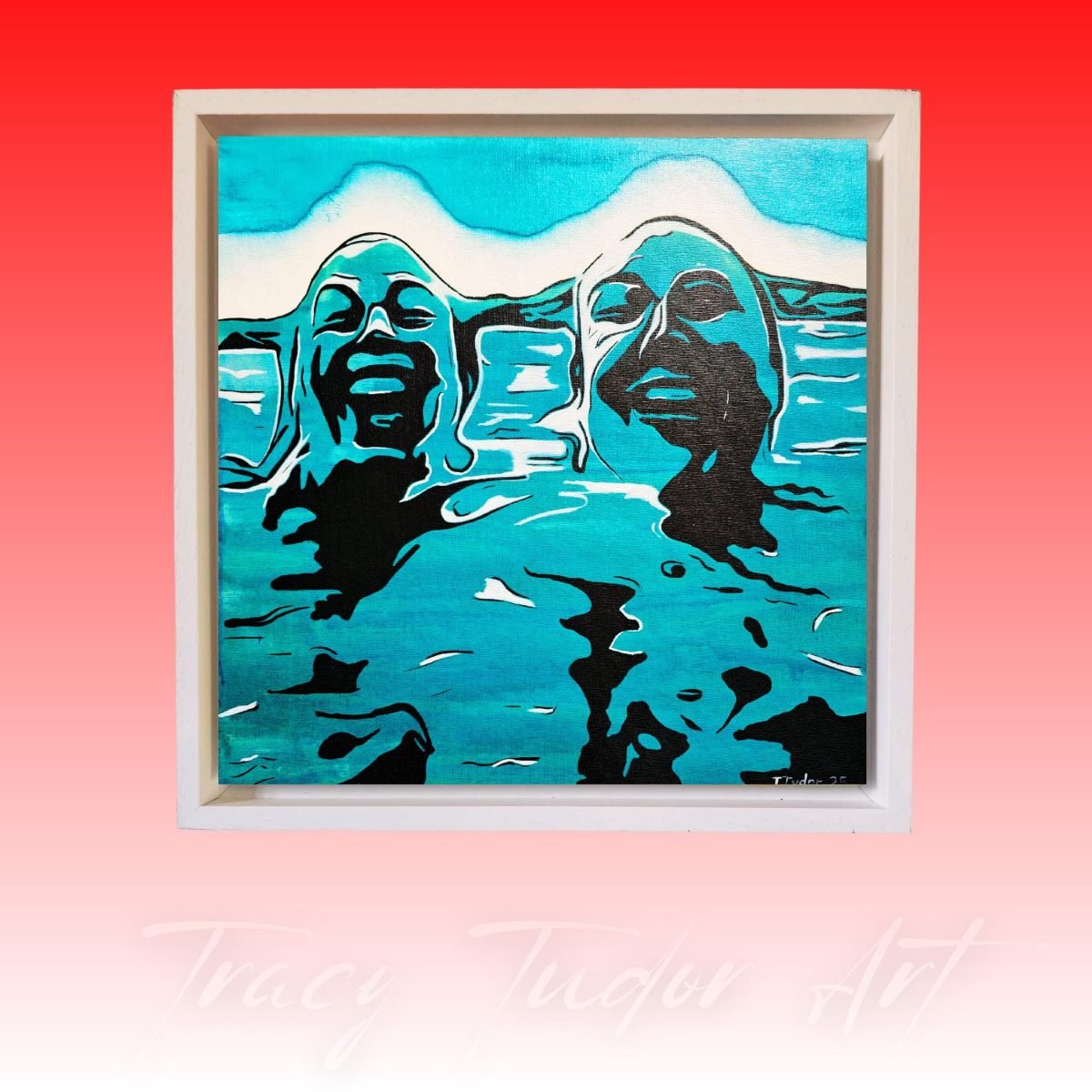 Together We Are Strong: Original Acrylic Painting, Professionally Framed