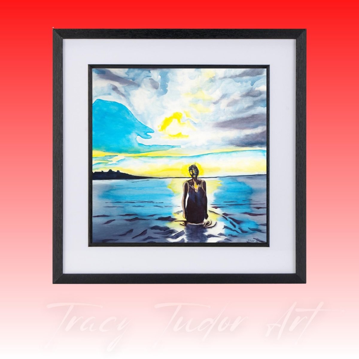 Look At The Sky, Limited Edition, Signed, Framed Art Print, Original Design